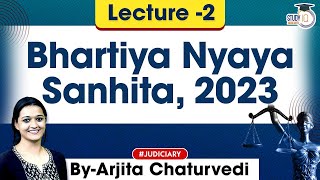 Bhartiya Nyaya Sanhita 2023  Lec 2 BNS 2023  New Criminal Laws Detailed Lecture [upl. by Isac]