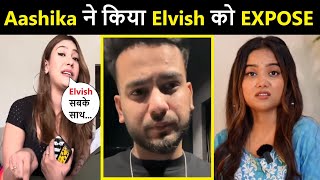 Manisha के बाद Aashika ने दिखाया लोगों को Elvish का असली चेहरा Aashika Bhatia on Elvish Yadav [upl. by Airdua]