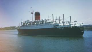 Cunards Saxonia Class Liners [upl. by Eiramannod508]