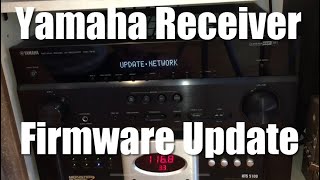 How to Upgrade Yamaha Receiver Firmware [upl. by Phio948]