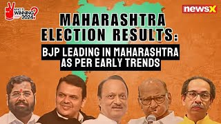 Maharashtra Election Results BJP Leading in Maharashtra as Per Early Trends  NewsX [upl. by Rozanna]