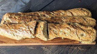 Oliven Baguette perfekt für die Grillzeit [upl. by Ethbun]