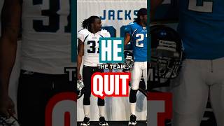 Jacksonville Jaguars Player SNUCK OUT and QUIT the NFL [upl. by Eatnoled194]