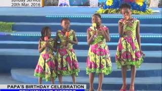 Triumphant sisters birthday song to Apostle Johnson Suleman [upl. by Autumn]