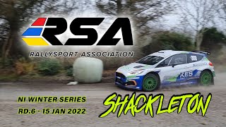 Rallysport Association  Shackleton  Ballykelly  15th Jan 22  Winter Series Rd6 [upl. by Barrett]