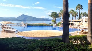 Турция 2023 сентябрь Мармарис Fortezza beach Marmaris [upl. by Mcmullan]