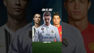 I added every version of Cristiano Ronaldo to the same team on FC 25 [upl. by Jerad]