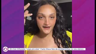 Faela Maya em live fala sobre problemas no seu elenco  Joga pra elas  Não é segredo [upl. by Othella760]