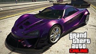 GTA 5  NEW quotMCLARENquot PROGEN ITALI GTB SUPERCAR Ultimate Color [upl. by Ljoka]