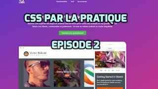 CSS PAR LA PRATIQUE  2  Landing Page Selz [upl. by Jesh361]