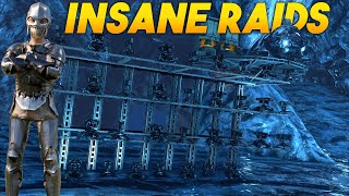 How We Raided The Entire Server For Huge Loot  ARK [upl. by Ellennad]