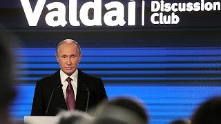 NatoRussia Putin quotminaccia russa è immaginaria creata perché vantaggiosaquot  world [upl. by Ramona]