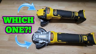 Which DeWALT 20V Cordless Angle Grinder Is Right For You [upl. by Hpeosj]