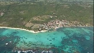 Guadeloupe  Côtes de MarieGalante [upl. by Atinnek5]