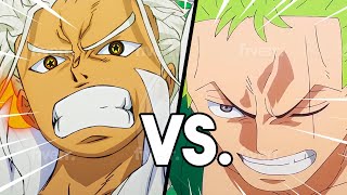 FULL FIGHT BREAKDOWN ZORO VS SHAWK  ANIME RECAP [upl. by Esiuol830]