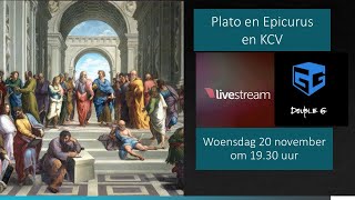 Livestream Plato Epicurus en KCV [upl. by Znerol]