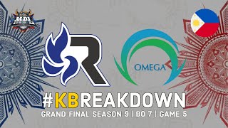 GRAND FINAL MPL PH RSG PH vs SMART OMEGA GAME 5  Playoff MPL PH KBreakdown [upl. by Logan]