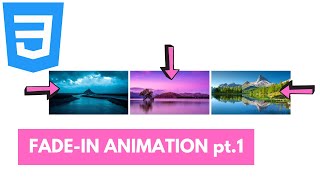 HTML amp CSS  How to Create a Fadein Animation for a Div Element on Scroll  Part 1 [upl. by Gluck]