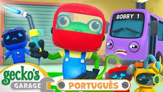 ZigueZague Bobby  Melhores Episódios de Garagem do Gecko em Português  Vídeos Educativos [upl. by Atteniuq]