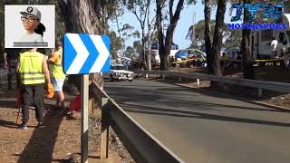 JORGE LUJAN Y ZENAIDA JIMÉNEZ  RALLY COMARCA NORTE 2024 [upl. by Durrej]