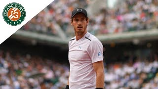 Andy Murray  Match Point  RolandGarros [upl. by Nnalyrehc]