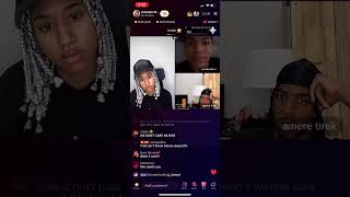 Josselyn morris drama part 4 tiktok livestream [upl. by Llerroj]