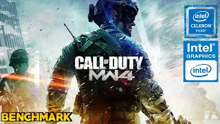 CALL OF DUTY 4 MODERN WARFARE  4GB RAM  INTEL CELERON N4000  INTEL UHD 600 [upl. by Reffineg]