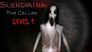 Slendeina The Cellars😨  Part 1  Slendeina Se Bach ka nikal gaya😆 llslendrinathecellar Nobisgame [upl. by Manfred]