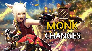 Monk Changes  Dawntrail Media Tour FFXIV [upl. by Nrevel]