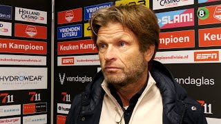 Jan Vreman na FC EmmenDe Graafschap Ik kan ze niet verwijten dat ze er niks aan gedaan hebben [upl. by Htebazileharas899]