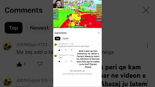 Jam i pari qe kam komentuar ne videon e taulant abazaj me ndihmoni ta bej kete short viral roblox [upl. by Eirotal888]