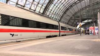 ICE Diesel Style at Berlin Central Station [upl. by Olen]