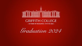 Griffith College Limerick Graduation 2024  1130am [upl. by Brookes798]