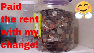 Bank Coinstar JACKPOT 💰 Turning Spare Change into RENT Money  CoinStarTreasures NoFees [upl. by Kecaj]