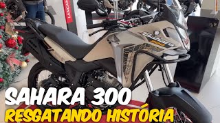 SAHARA 300 OPINIÃO SINCERA SOBRE A MOTO [upl. by Aihtela]