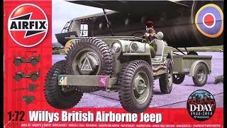 Willys Jeep Comparison Inbox Review Airfix Airbourne Willys Jeep and The Hasegawa Willys Jeep sets [upl. by Azrim789]