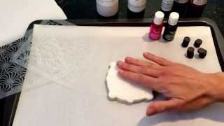 Airbrushing and stenciling basics [upl. by Gilli]