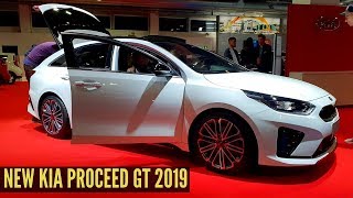 New Kia PROCEED GT 2019 Interior Exterior Review [upl. by Ahsenahs]