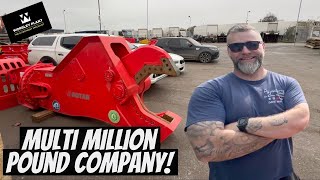 Exploring a MULTI MILLION Pound Company with DAD [upl. by Haerr]