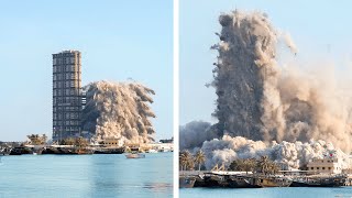 Tallest Building Demolitions in the World [upl. by Elaynad]