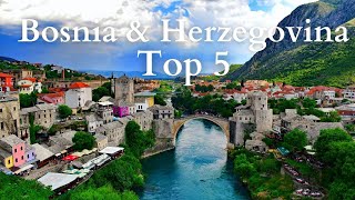 Best Places to Visit in Bosnia and Herzegovina  Travel Guide [upl. by Arjan]