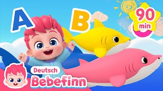 Lerne Zahlen ABC und erste Wörter 📚ㅣMixㅣLernen für KleinkinderㅣBebefinn Deutsch  Kinderlieder [upl. by Dleifniw]