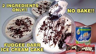 GAWIN MO ITONG NEGOSYO TIYAK MALAKI ANG KITA MO  NO BAKE FUDGEE BARR ICE CREAM CAKE [upl. by Ariad]