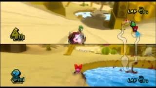 Mario Kart Wii Gameplay Dry Dry Ruins [upl. by Jegger]