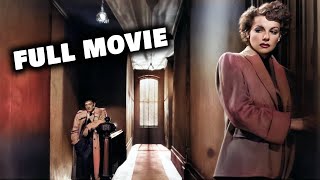 WOMAN ON THE RUN  Full Length FREE Crime Noir Movie  English [upl. by Joktan]