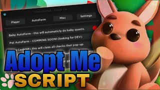 NEW BEST Adopt Me Script 2024 PASTEBIN AUTOFARM AURA PET FARM [upl. by Arykahs]