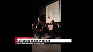 KARTEPEDE 10 KASIM TÖRENİ [upl. by Francoise]