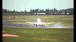 Superjet 100s Rough Landing [upl. by Ariay858]