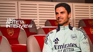 Mikel Arteta signs new Arsenal contract ✍️  EXCLUSIVE INTERVIEW [upl. by Dduj]