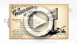 Imbulbitate  Grandiloquent Word of the Day [upl. by Nosecyrb]